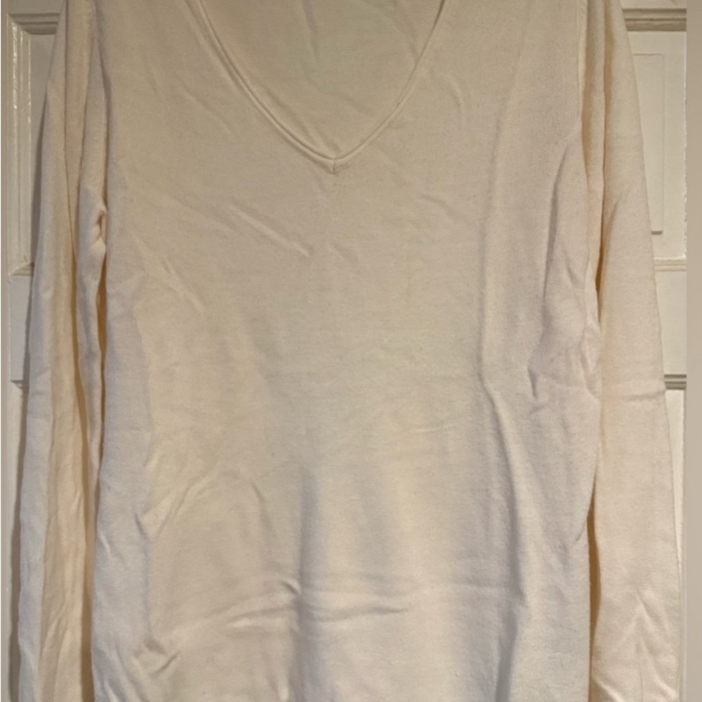 White Stag Cream Knit Top